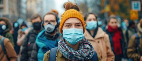 Obraz premium Describe the sense of solidarity and determination felt by participants in a World No Tobacco Day march, as they raise their voices in support of tobacco control measures.