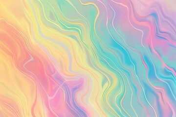Pastel Gradient Holographic Vibrance: Abstract Design with Noise Filter Detail