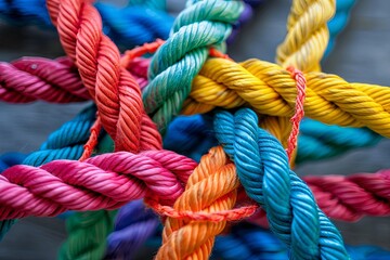 Strength in Diversity: The Multicolored Rope of Teamwork