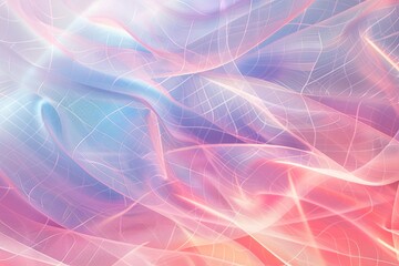 Pastel Gradient Mesh: Modern Ethereal Abstract with Stain Highlights