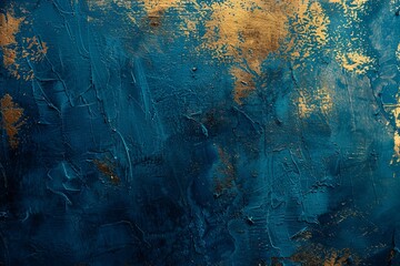 Sunset Gold Deep Sea Blue Velvet: Luxurious Gradient Opulence