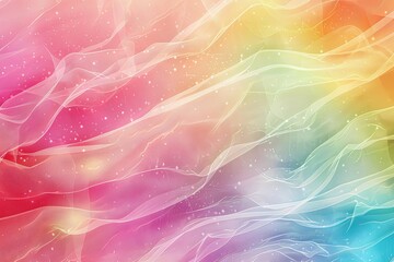 Vibrant Retro Blend: Rough Texture Pastel Colors Mesh Design