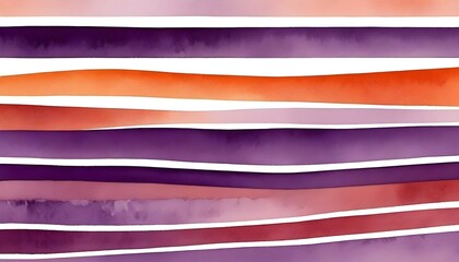 Minimalistic Purple Orange Stripes Artwork Colorful Background Illustration Abstract Painting Design