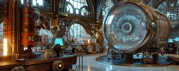 Bring HG Wells Time Machine to life with intricate digital rendering