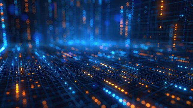 abstract background of digital code numbers, representing coding technology and programming language