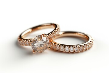 Wedding Rings gemstone jewelry ring.