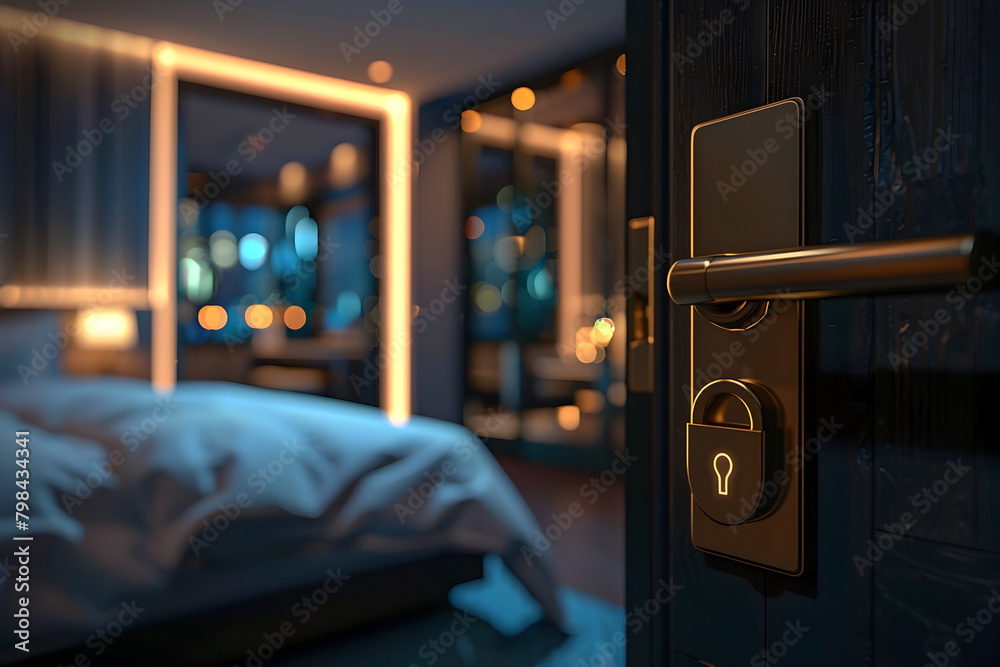 Sticker Cybersecurity Safeguards for Hospitality Industry:Protecting Guest Data and Payment Information from Digital Breaches