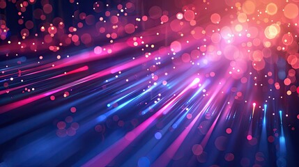 A colorful, abstract background with pink and blue swirls