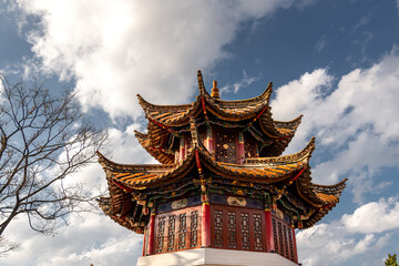 Daguan Tower was built in 1690. Kunming, Yunnan, China.