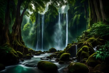 waterfall in the forest