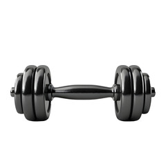 Fototapeta premium dumbbell barbell gym isolated on white background