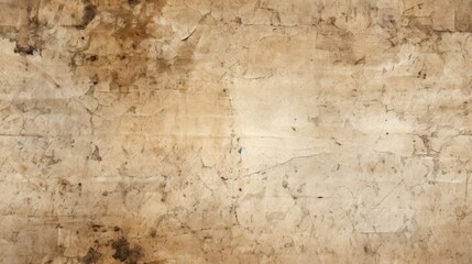A wall with a brown background and a white spot - obrazy, fototapety, plakaty