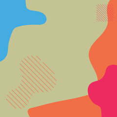 Abstract boho style decorative background.