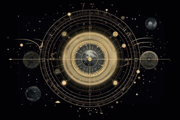 Spiritual backgrounds astronomy astrology.