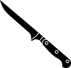 Boning Knife Vector Illustration