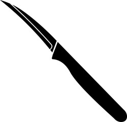 Carving Knife Vector Illustration