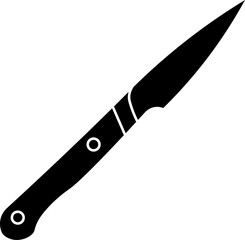 Paring Knife Vector Illustration