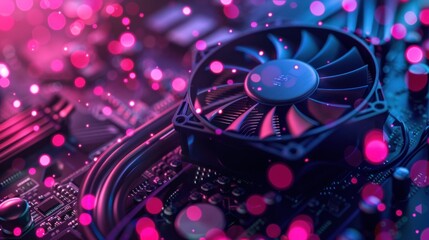 Computer components function as PC coolers