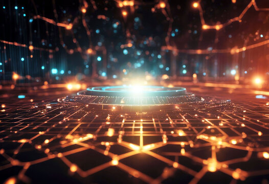 'internet en datos y tecnologia abstracto seno redes binario codigo programacion informatica fondo background technology binary code abstract futuristic space blue future modern science'