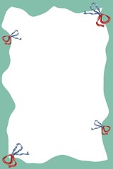 Bear and ribbons Background 