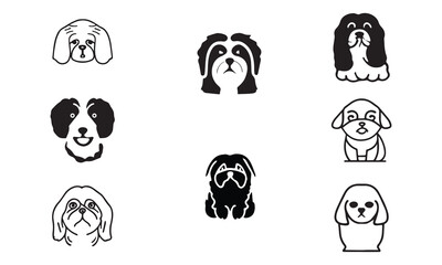 Bea Tzu illustration minimal style icon EPS 10 And JPG