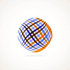 Abstract circle logo - minimalist emblem, timeless and universal shape of circle. Unique logo represent range of brands and concepts, encapsulating simplicity and creativity in single, iconic image