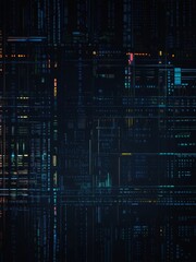 Digital Data Background for Tech