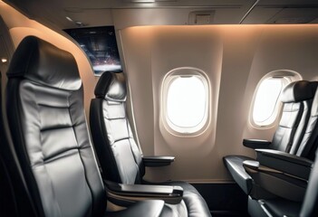 'seat airplane window aeroplane air aircraft airline aisle armrest board business cabin chair class comfortable commercial crew decor destination economy flight fly indoor interior jet'