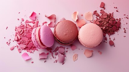 Cosmetics inspired by macarons