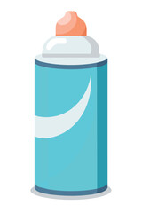 Fashion deodorant icon cartoon vector. Roll on style pack. Beauty spa salon design