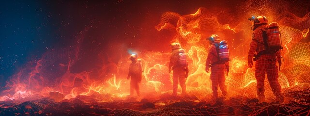 Virtual Reality Disaster Response Training Simulation - Prepare for emergencies with immersive VR training experience