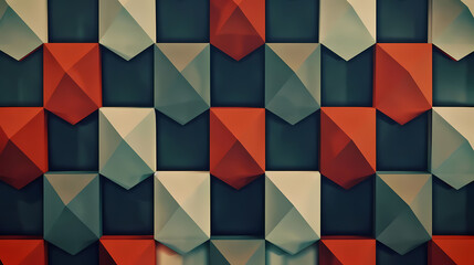 geometric pattern animation in the shape of squares and rectangles