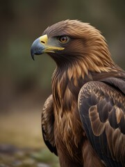 Fototapeta premium professional photography of golden eagle