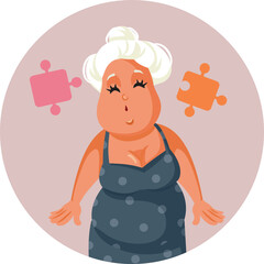 Puzzled White Collar Worker Looking for a Job Vector Illustration. Businessman searching for opportunities in the work field 
