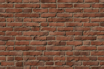 A brick wall with a brown color