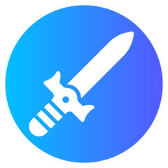 dagger gradient icon