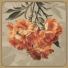 Orange Blossom - obrazy, fototapety, plakaty
