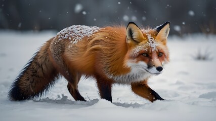 red fox vulpes