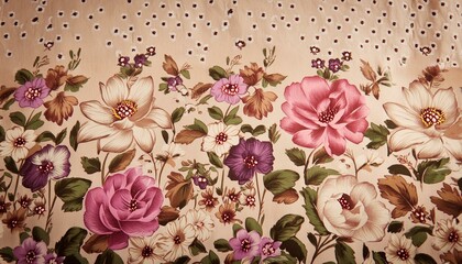 pink rose background,pattern, flower, floral, seamless, rose, pink, vector, vintage, design,  - obrazy, fototapety, plakaty