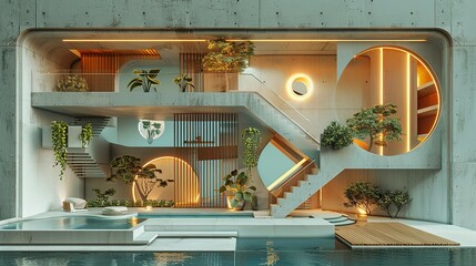 Portfolio cover for architect UHD wallpaper
