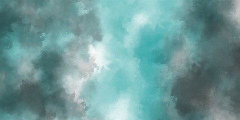 Cloudy snoke color explosion dust grain texture abstract sky watercolor vintage background.