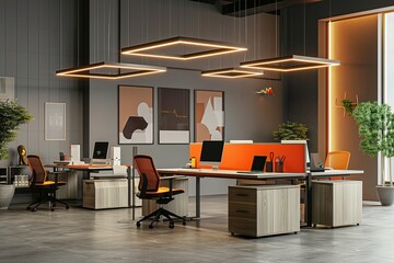 Innovative Lighting and Ergonomic Workstations: Transforming Modern Offices for Enhanced Productivity and Well-being