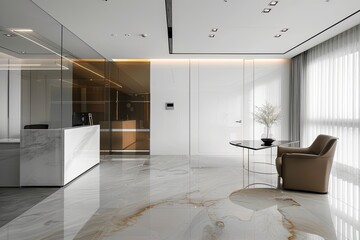 Ultimate Elegance: Transforming Workspaces with Luxury Minimalist Office Design