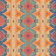 traditional thai style fabric