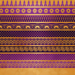 traditional thai style fabric