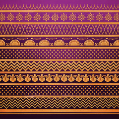 traditional thai style fabric
