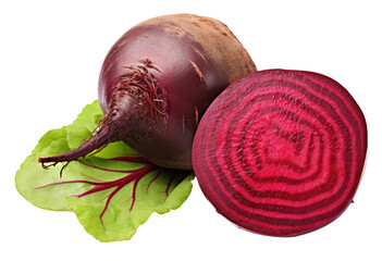 Beetroot isolated on transparent background