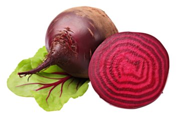 Beetroot isolated on transparent background