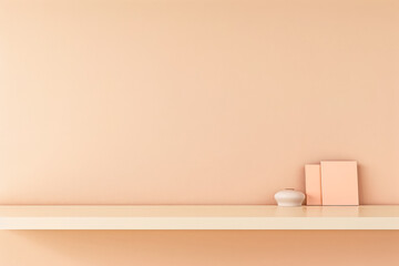 Elegant minimalist design composition of a modern home and office decor.