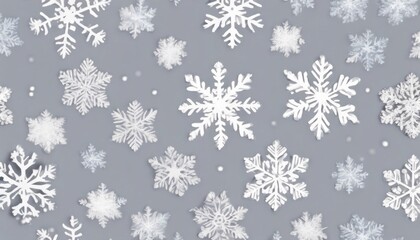 'etc. media pattern cards silver seamless snowflakes social flyers banners wallpapers confetti wrapping paper snow christmas winter snowflake vector decoration illustration'